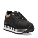 Sneakers Running 1A Classe Alviero Martini in Eco Nappa Nera con Inserto Geo Classic 2558