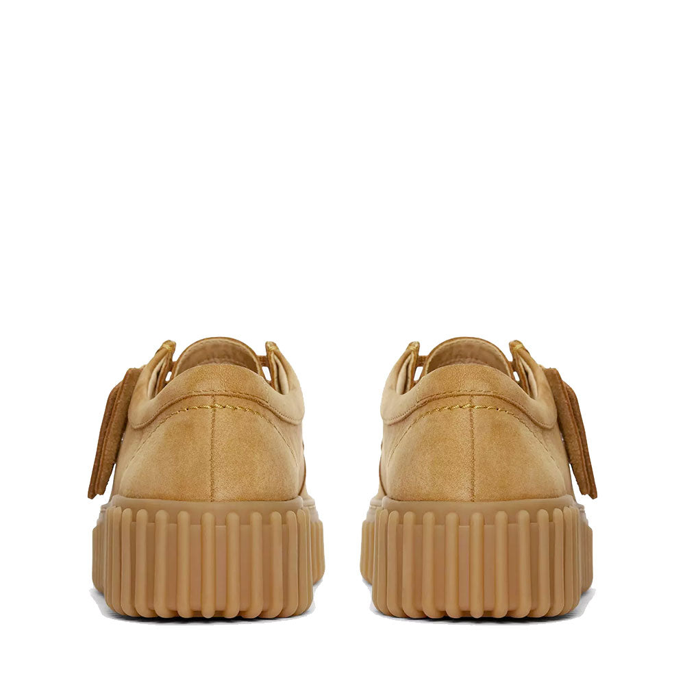 Scarpe Donna CLARKS linea Torhill Bee in Pelle Scamosciata Light Tan