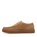 Scarpe Uomo CLARKS linea Torhill Lo in Pelle Scamosciata Dark Sand
