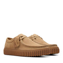 Scarpe Uomo CLARKS linea Torhill Lo in Pelle Scamosciata Dark Sand