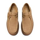 Scarpe Uomo CLARKS linea Torhill Lo in Pelle Scamosciata Dark Sand