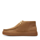 Stivaletto Uomo CLARKS linea Torhill Hi in Pelle Scamosciata Dark Sand
