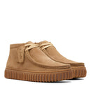 Stivaletto Uomo CLARKS linea Torhill Hi in Pelle Scamosciata Dark Sand