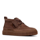 Stivaletto Uomo CLARKS linea Torhill LaceHi in Nabuck Marrone Scuro