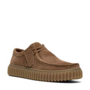 Scarpe Uomo CLARKS linea Torhill Lo in Pelle Scamosciata Marrone