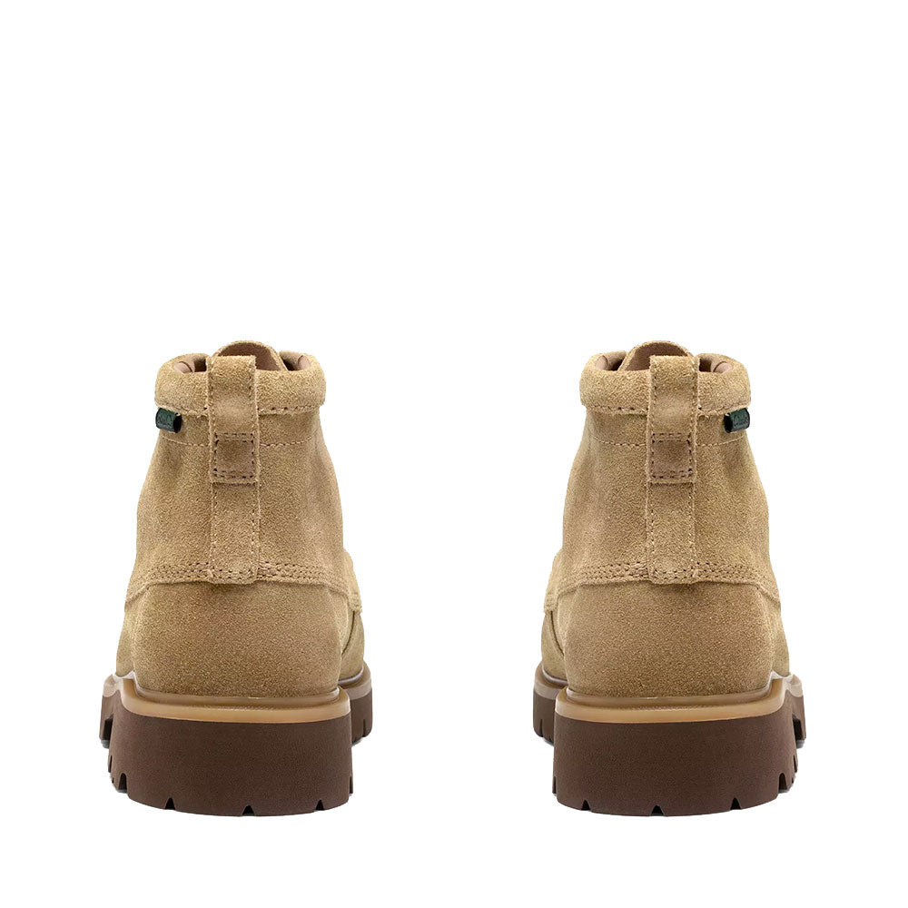 Stivaletto Uomo CLARKS linea Cleyhill Hi in Pelle Scamosciata Dark Sand