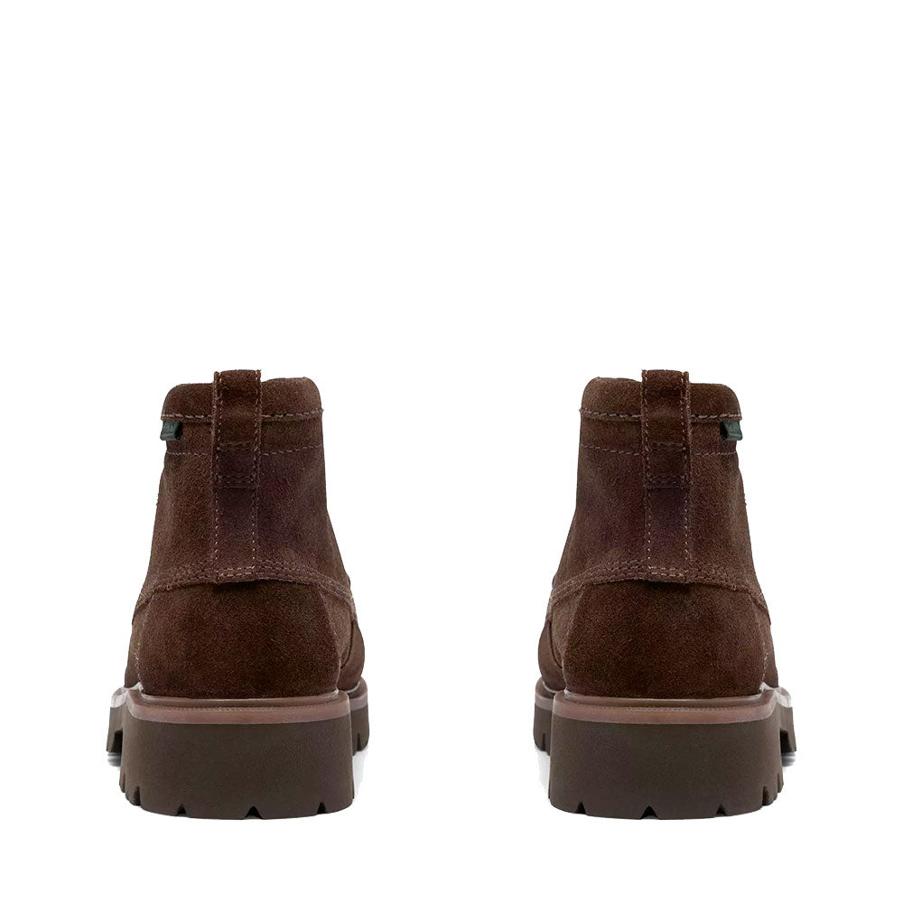 Stivaletto Uomo CLARKS linea Cleyhill Hi in Pelle Scamosciata Marrone