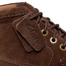 Stivaletto Uomo CLARKS linea Cleyhill Hi in Pelle Scamosciata Marrone