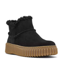 Stivaletto Imbottito Donna CLARKS linea Torhill Warm in Pelle Scamosciata Nera