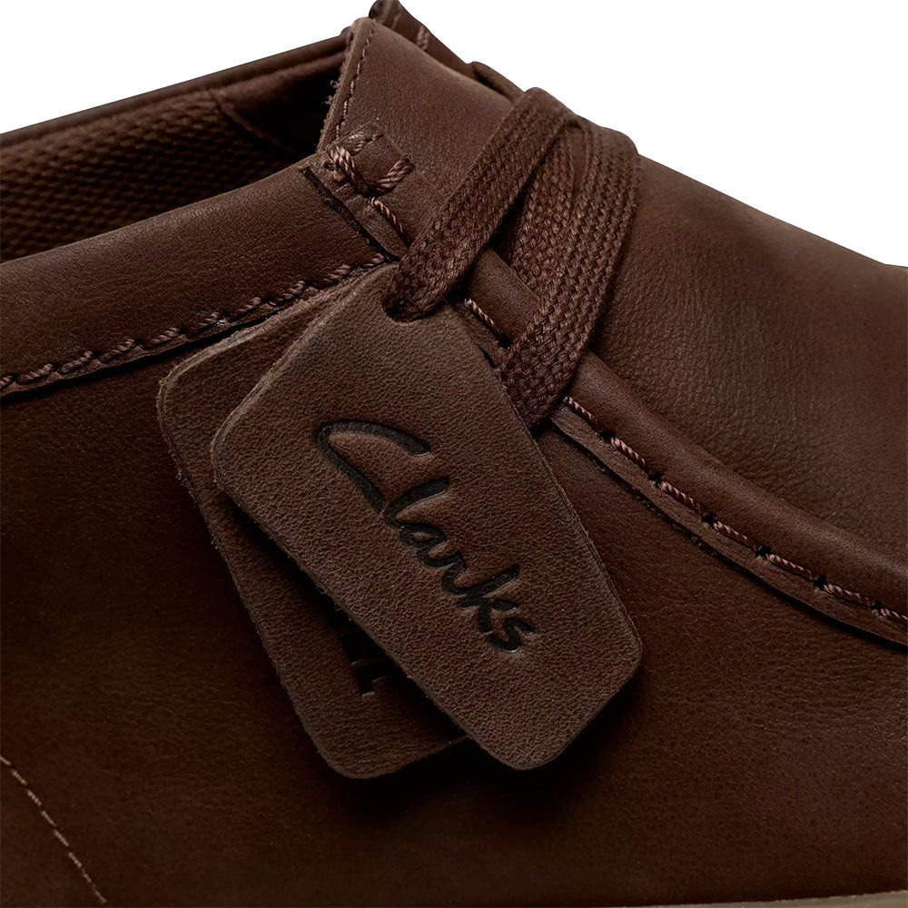 Stivaletto Uomo CLARKS linea Torhill Hi in Pelle Dark Brown