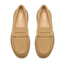 Mocassino Donna CLARKS linea Torhill Penny in Pelle Scamosciata color Sabbia