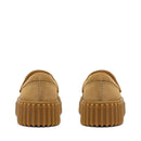 Mocassino Donna CLARKS linea Torhill Penny in Pelle Scamosciata color Sabbia