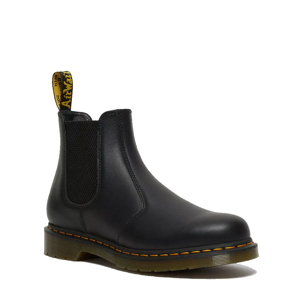 Scarpe Unisex DR. MARTENS Stivaletti Chelsea linea 2976 in Nappa Nera