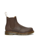 Scarpe DR. MARTENS Stivaletti Chelsea linea 2976 YS in Pelle Crazy Horse Dark Brown