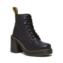 Scarpe Donna DR. MARTENS Stivali con Tacco linea Jesy in Pelle Sendal Nera