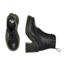 Scarpe Donna DR. MARTENS Stivali con Tacco linea Jesy in Pelle Sendal Nera