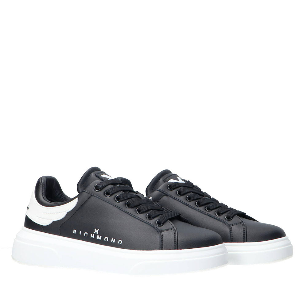 Sneakers Uomo JOHN RICHMOND in Pelle Nera 29100