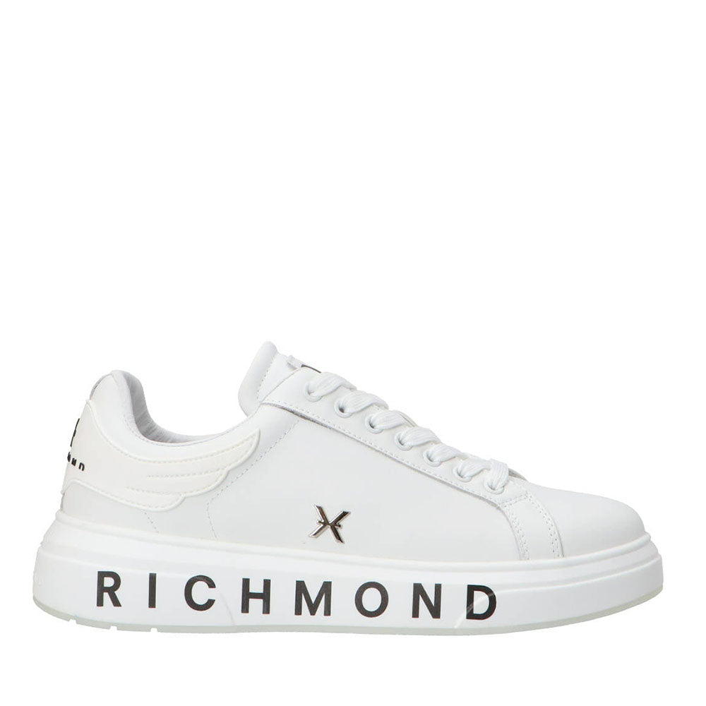 Sneakers Uomo JOHN RICHMOND in Pelle Bianca 29101