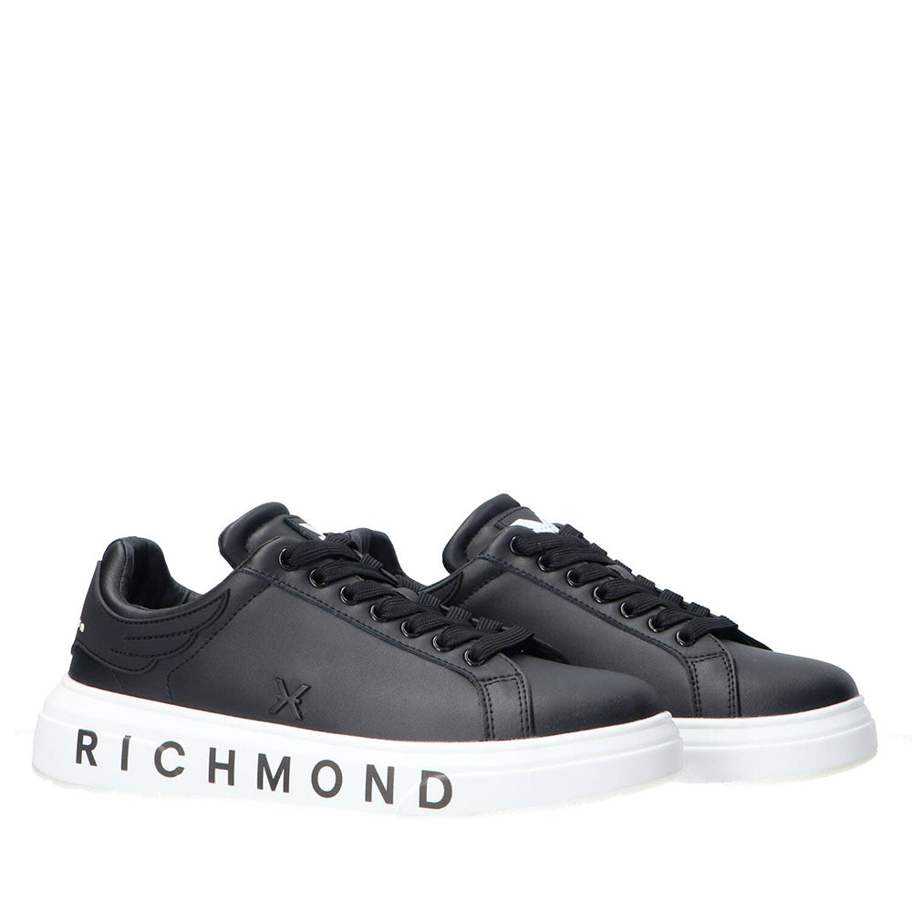 Sneakers Uomo JOHN RICHMOND in Pelle Nera 29101