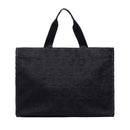 Tote Bag Large LIU JO in Tessuto Jaquard Nero