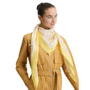 Foulard Donna 120 x 120 cm LIU JO Better Giallo con Logo