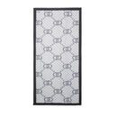 LIU JO 
Damen Stola 90x180cm in Schwarz Modal mit Logo
