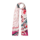 LIU JO 
Damen Stola 90x180cm Floral Animal Print Rot