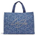 Tote Bag Large LIU JO in Denim stampa Animalier