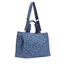Tote Bag Large LIU JO in Denim stampa Animalier