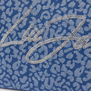 Tote Bag Large LIU JO in Denim stampa Animalier