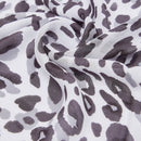 Stola Donna 90 x 180 cm LIU JO in Modal stampa Animalier Dusty Blue