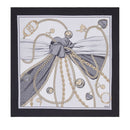 Women's Silk Scarf 120 × 120 cm LIU JO in Black Bow Print Fabric