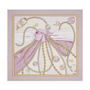 Foulard Donna 120 x 120 cm LIU JO in Tessuto stampa Fiocco Rosa