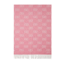 Stola Donna 70 x 180 cm LIU JO con Logo Jacquard Rosa