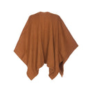 Poncho Donna LIU JO in Maglia color Cammello con Logo