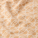 Stola Donna 65 x 180 cm LIU JO in Tessuto Jacquard color Cammello