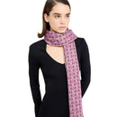 Stola Donna 65 x 180 cm LIU JO in Tessuto Jacquard Rosso