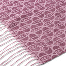 Stola Donna 65 x 180 cm LIU JO in Tessuto Jacquard Rosso