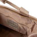 Shopping Bag Donna LIU JO in Tessuto Logato Beige