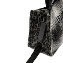 Shopping Bag Donna LIU JO in Tessuto stampa Check Nero