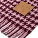 Stola Donna 67 x 185 cm LIU JO in Tessuto Jacquard con Motivo Vichy Rosso