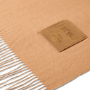 Stola Donna 70 x 180 cm LIU JO in Tessuto Garzato color Cammello