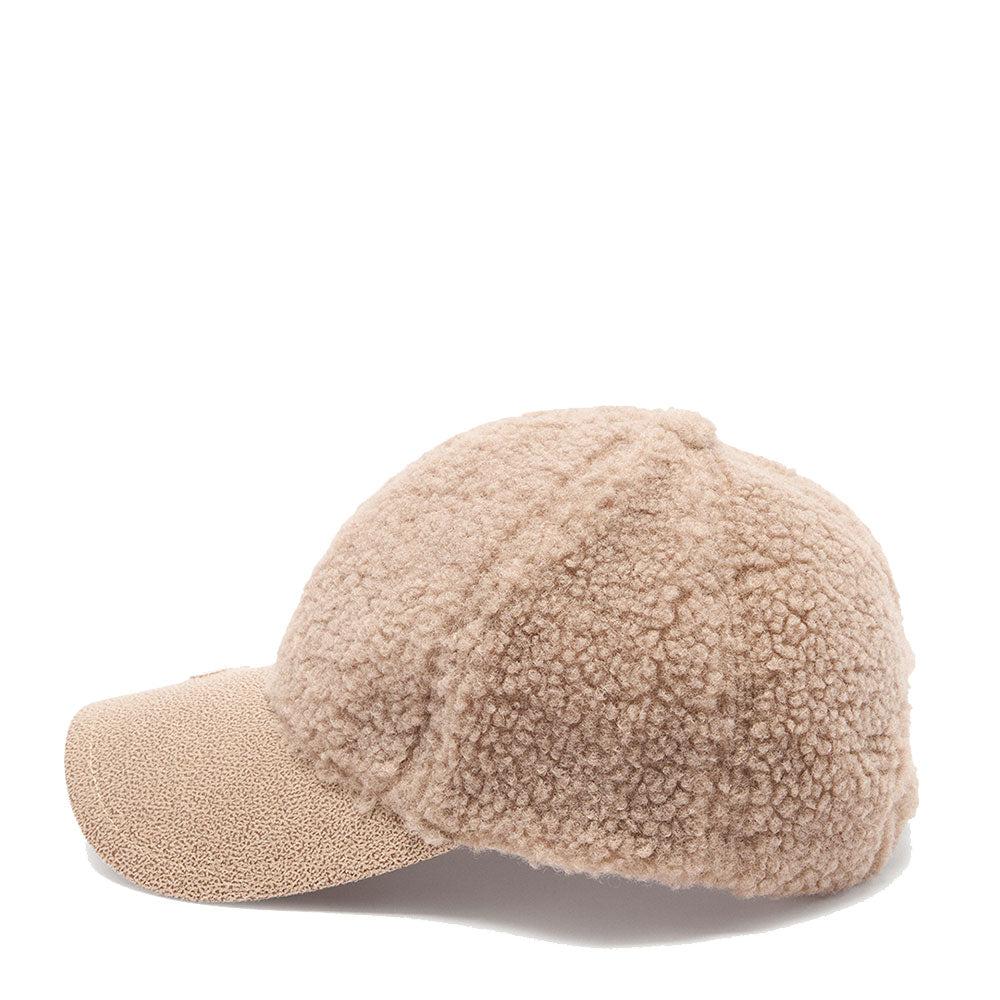 Cappello da Baseball Donna LIU JO in Eco Fur Beige