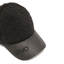 Cappello da Baseball Donna LIU JO in Eco Fur Nero