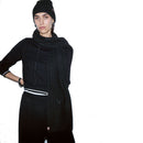 Coordinato Berretto e Sciarpa LIU JO in Maglia Misto Lana Nera