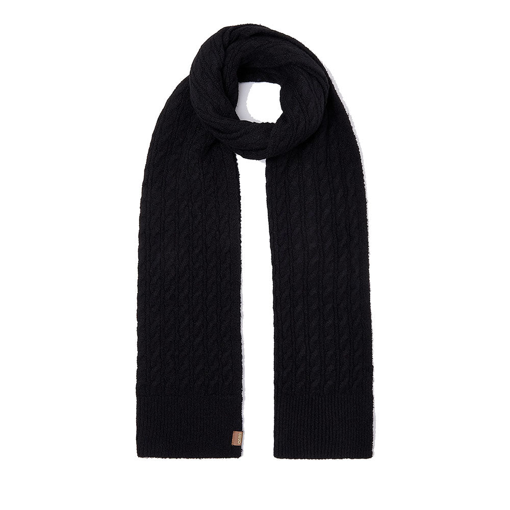 Coordinato Berretto e Sciarpa LIU JO in Maglia Misto Lana Nera