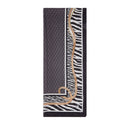 Stola Donna 180 x 70 cm LIU JO stampa Animalier con Cinturini Nero