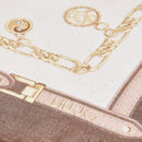 Foulard Donna 120 x 120 cm LIU JO stampa Charms e Catene Testa di Moro
