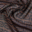 Foulard Donna 120 x 120 cm LIU JO stampa Charms e Catene Rosso