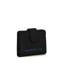 Portacarte Donna Small MANDARINA DUCK linea MD20 in Tessuto colore Black